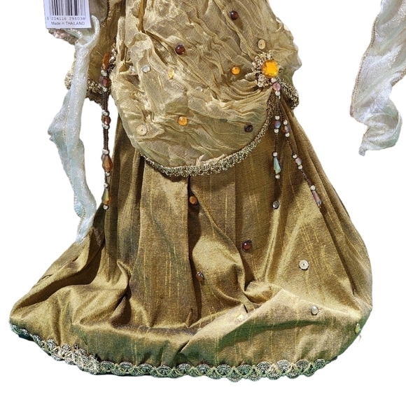 Vtg InArt Large Angel whimsical decor tree topper Thailand - Picture 11 of 14